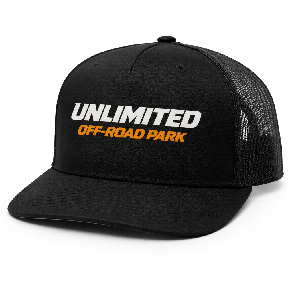 Black/Orange Unlimited Hat
